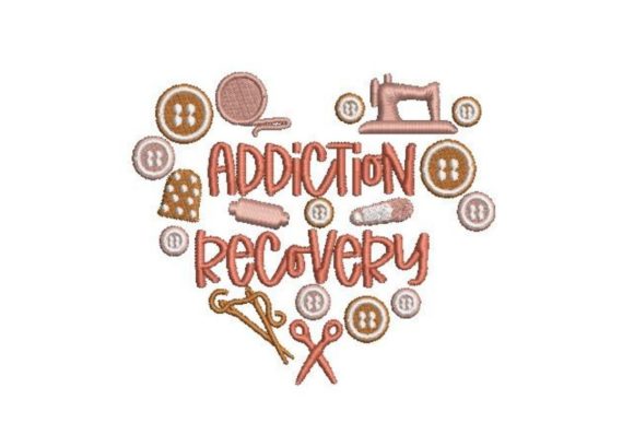 Addiction Recovery: A Meaningful Embroidery Design for Gifts