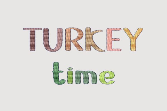 Cute Turkey Time Lettering: A Seller's Review for Holiday Goods