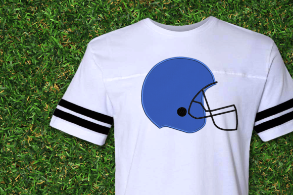Football Helmet Applique Review for Apparel