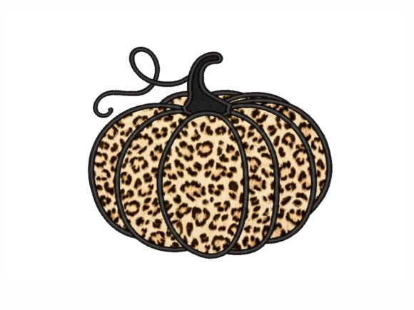Leopard Pumpkin Applique Review for Boutique Apparel
