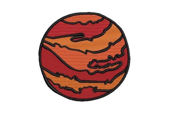 Mars Embroidery Review: A Cosmic Design for Modern Projects