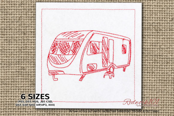 Parked Camper Lineart: A Designer’s Review