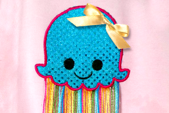 Review: Cartoon Jellyfish for Playful Embroidery Gifts