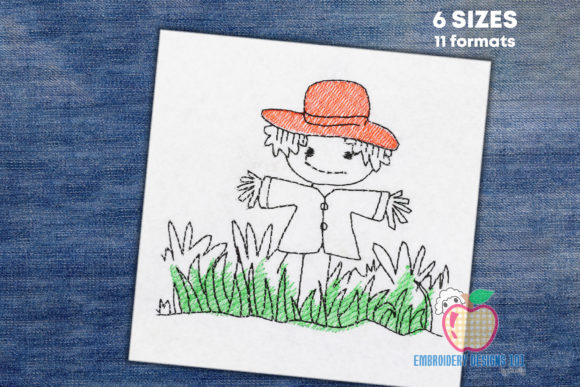 Review: Happy Scarecrow in the Field Design