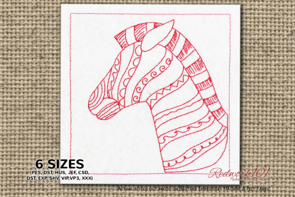 Review: Zentangle Stylized Zebra Head for Business