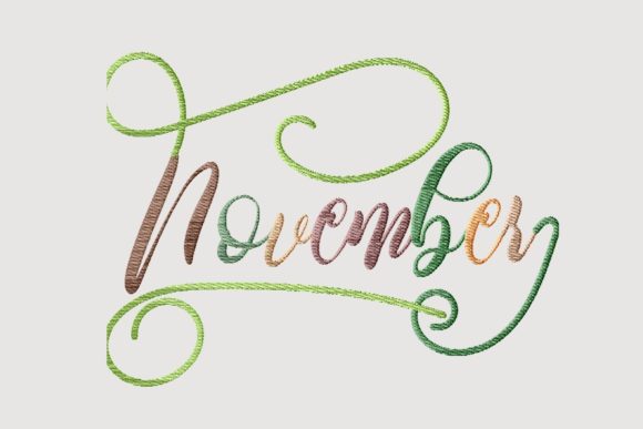 Reviewing November Lettering for Boutique Apparel