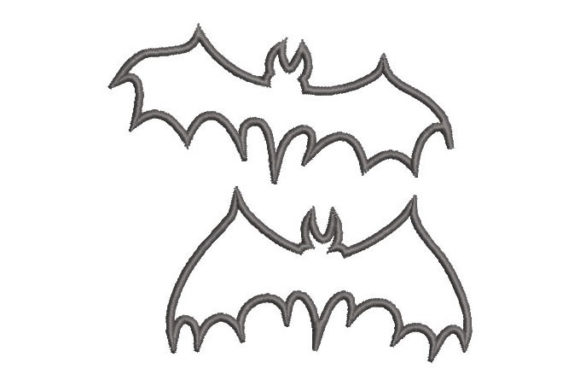 Two Bats: A Cute Halloween Embroidery Design Review